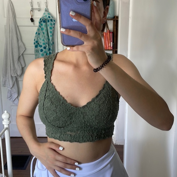 SALE!! Green Aerie bralette - Picture 2 of 4